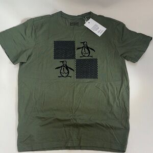 Original Penguin Olive Graphic Tee